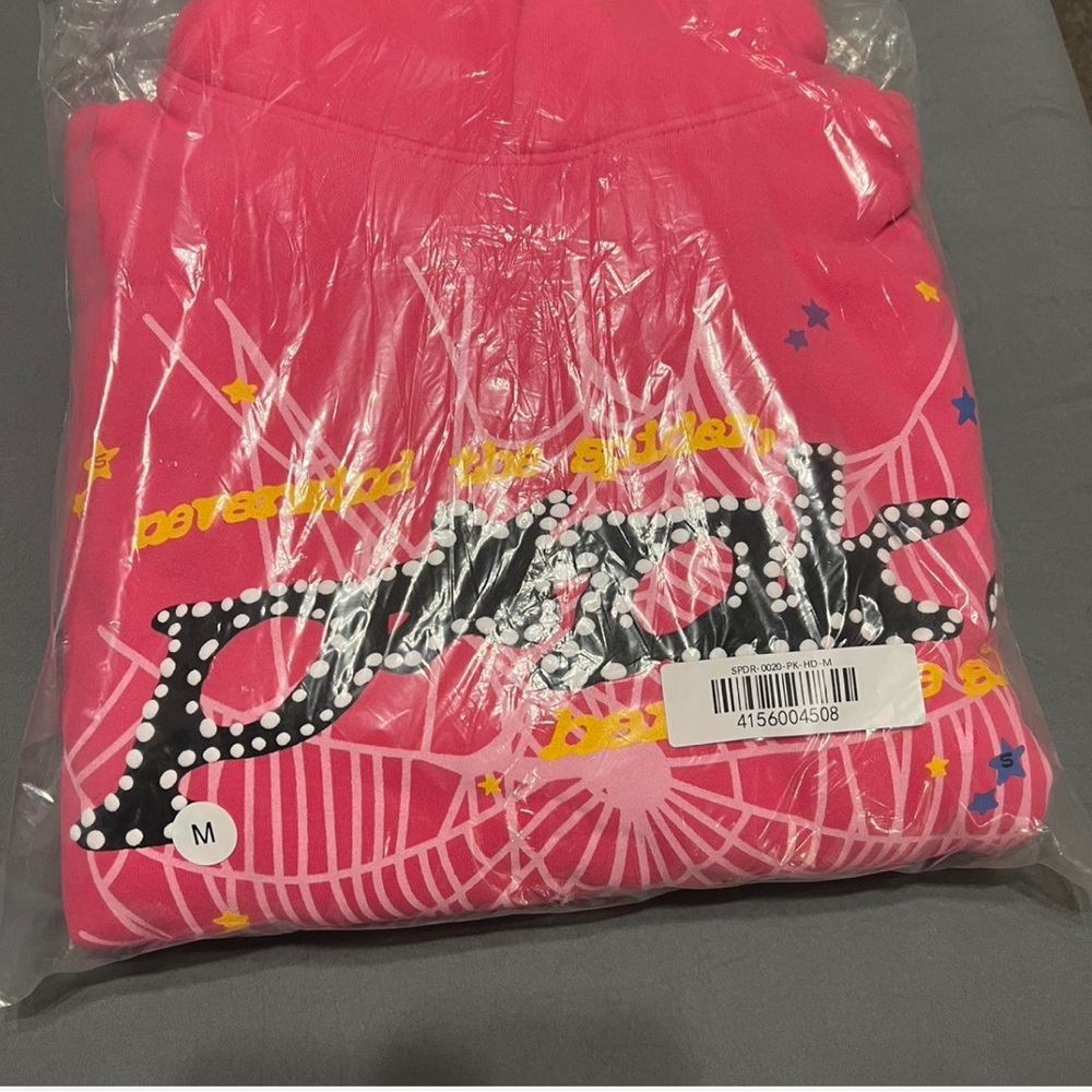 Pink Graphic Hoodie